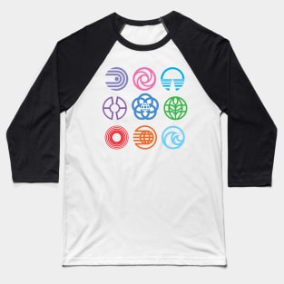 The Symbols of EPCOT Baseball T-Shirt